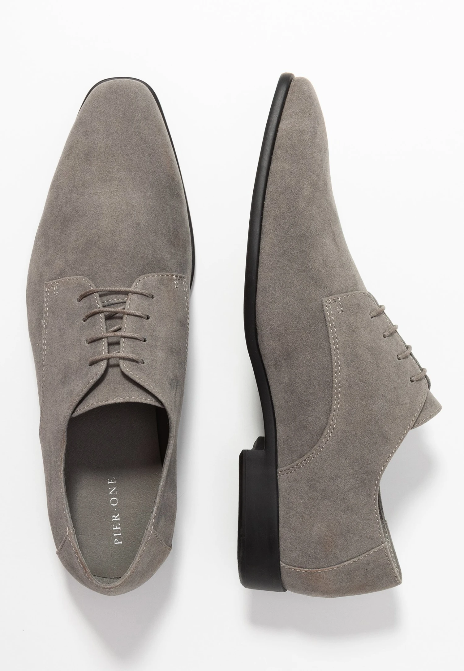 Veterschoenen - Grey Pier One Veterschoenen - Grey -Pier One 2254045844ce450fb722fee451b3eb36