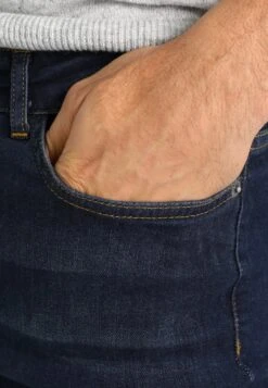 Pier One Jeans Skinny Fit - Dark Blue Denim -Pier One 4fd6051bfa9b48ffa5775d74193ff540