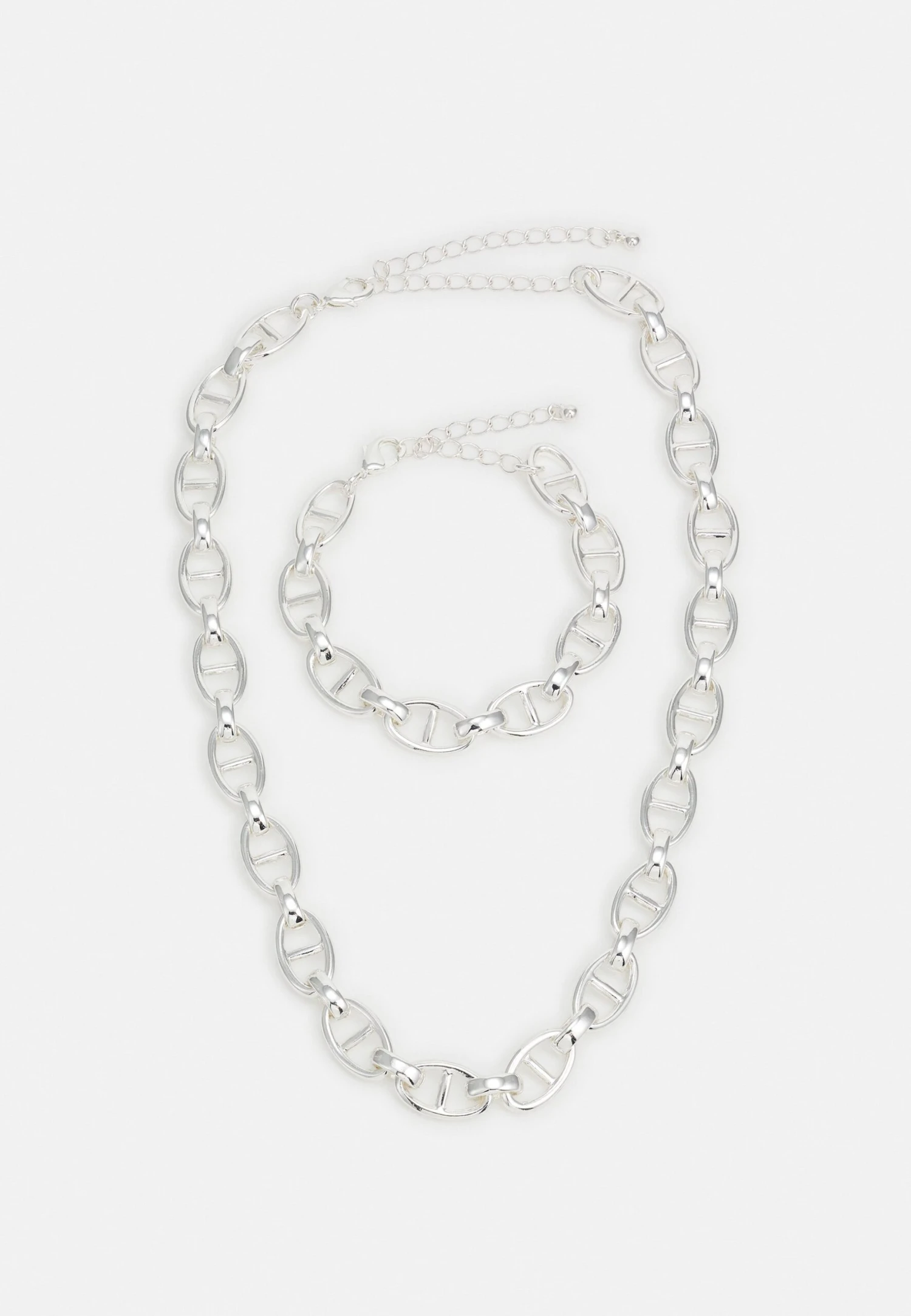 Set Unisex - Ketting - Silver-Coloured Pier One Set Unisex - Ketting - Silver-Coloured -Pier One 5466d22e6c454c09a0b9f95aa09e9a34 scaled