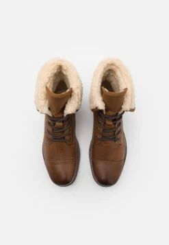 Pier One Leather - Veterboots - Camel -Pier One 58338f66cc624a14b1e5d27e7e21ebaf