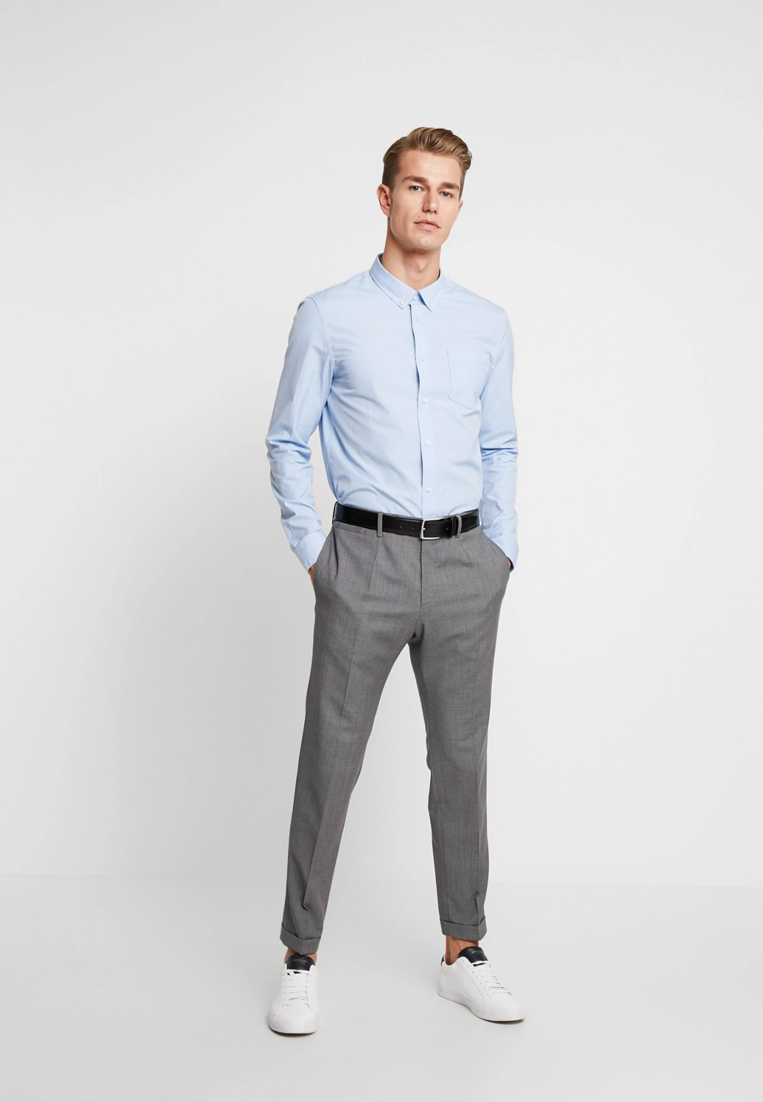 2 Pack - Zakelijk Overhemd - White/Light Blue Pier One 2 Pack - Zakelijk Overhemd - White/Light Blue -Pier One 588c8db7f6cd4c91a8d87fe177b3d04c scaled