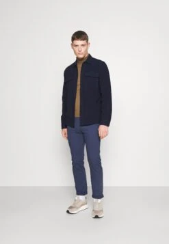 Pier One Belted - Chino - Dark Blue -Pier One 590082bfb33f4dbd83d3963758240015