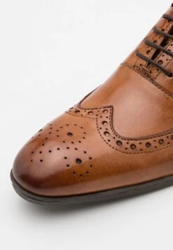 Pier One Leather - Veterschoenen - Cognac -Pier One 59740059f0904578bc02e2845a6f9e11