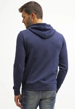 Pier One Hoodie - Dark Blue Melange 4 Pier One Hoodie - Dark Blue Melange -Pier One 6143d5a3f9864ea4865ef773bda06c00