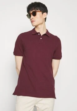 Pier One Basic - Poloshirt - Bordeaux -Pier One 658fe4395eaf4d7eb0f55a7eb74fccae