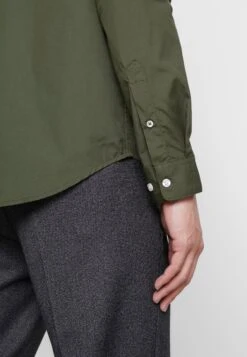 Pier One 2 Pack - Overhemd - Oliv/Black -Pier One 7b6c76a6d504409bac8cbc515151e1f6