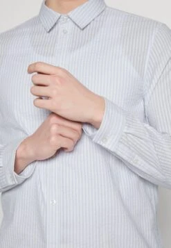 Pier One Overhemd - White/Light Blue 6 Pier One Overhemd - White/Light Blue -Pier One 7db8d1883bbd4a878f5fffbc50a8b01e