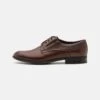 Pier One Leather - Veterschoenen - Brown 2 Pier One Leather - Veterschoenen - Brown -Pier One 8d6500617a984fb4bb5d1224f8d72b2e