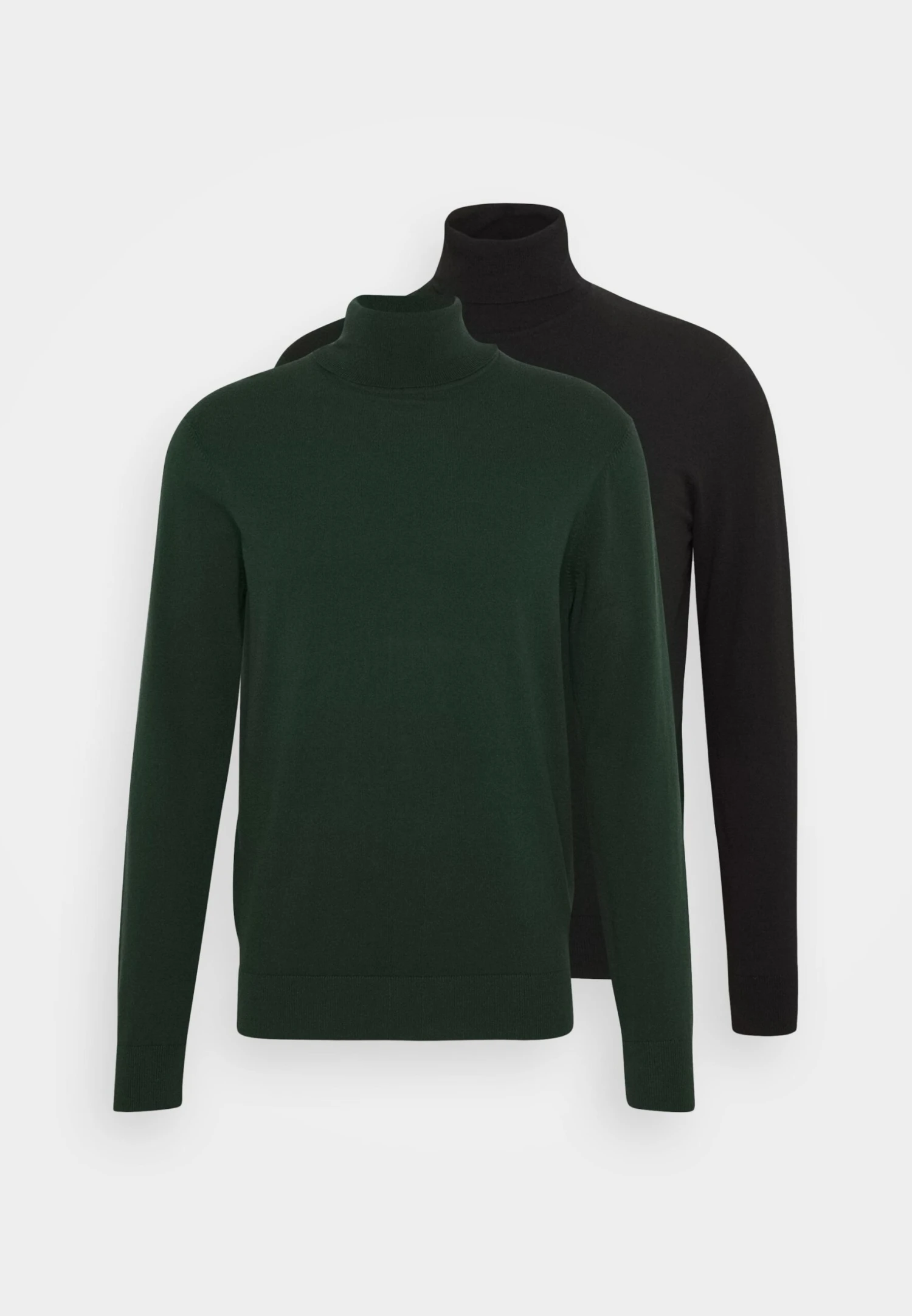 2 Pack - Basic Turtleneck - Trui - Black/Dark Green Pier One 2 Pack - Basic Turtleneck - Trui - Black/Dark Green -Pier One 903218958e2e432c9ae54008d290ccf6 scaled
