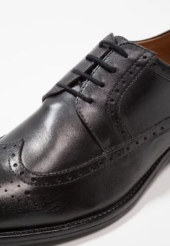Pier One Leather - Veterschoenen - Black -Pier One 9f7fb869a93b4188b376bf26fd21fb34