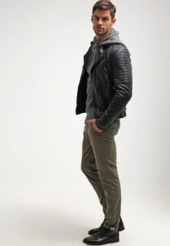 Pier One Hoodie - Dark Grey Melange 3 Pier One Hoodie - Dark Grey Melange -Pier One a0a4f6d9ccfc44b0943378e3f8d3746c