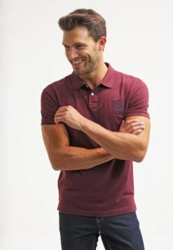 Pier One Poloshirt - Bordeaux