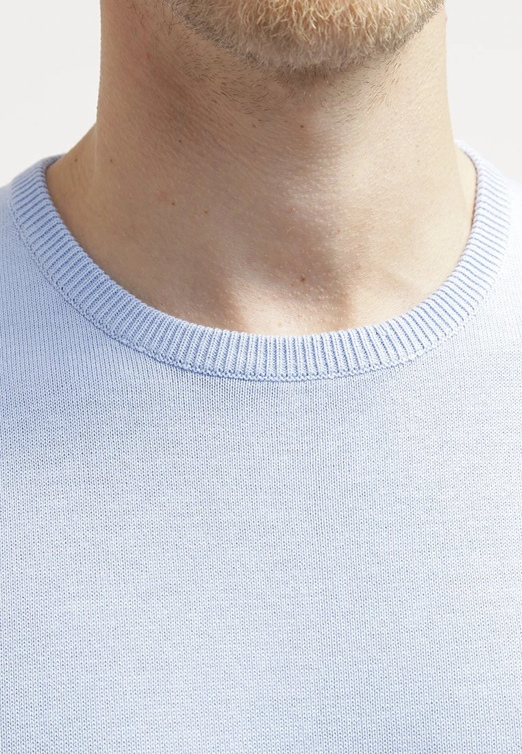 Basic Crewneck - Trui - Light Blue Pier One Basic Crewneck - Trui - Light Blue -Pier One b041e581fd1148bba0db07cb588bf608
