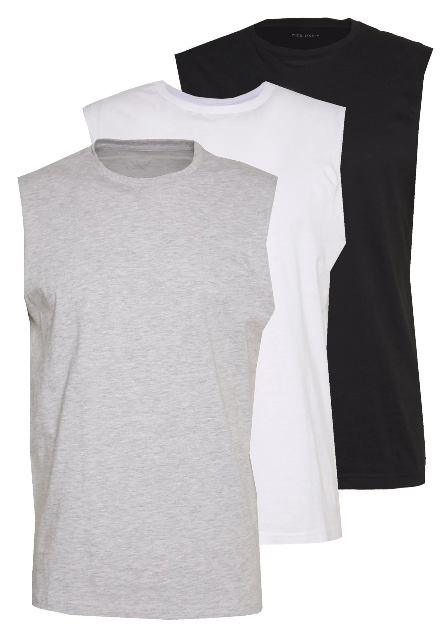 3 Pack - T-Shirt Basic - Grey/White/Black Pier One 3 Pack - T-Shirt Basic - Grey/White/Black -Pier One b7095e703ec24c8694069d82098fed74 scaled