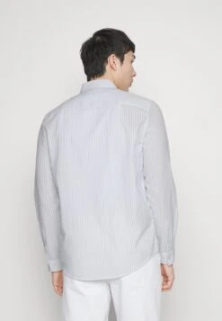 Pier One Overhemd - White/Light Blue 4 Pier One Overhemd - White/Light Blue -Pier One bbe9bb77261549e4833cde47c28b7767