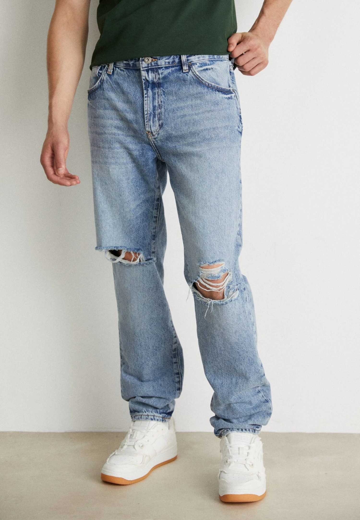 Relaxed Fit Jeans - Dark Blue Denim Pier One Relaxed Fit Jeans - Dark Blue Denim -Pier One c44ae08f668b4f7884198c24746b921b scaled