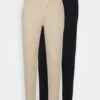 Pier One 2 Pack - Trainingsbroek - Tan/Black -Pier One c65435b62c034ff99ab336e01e4a316f