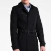 Pier One Trenchcoat - Black -Pier One ca6015a78a594c8da503176ac1dbb718