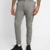 Pier One Cuffed Skinny Trouser- Cargobroek - Grey 2 Pier One Cuffed Skinny Trouser- Cargobroek - Grey -Pier One cf622340c03a4d19959ae806ee508811