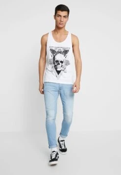 Pier One Skinny Fit - Jeans Skinny Fit - Bleached Denim 3 Pier One Skinny Fit - Jeans Skinny Fit - Bleached Denim -Pier One dccf3ea1ffc04b5da53ab80be41ae855