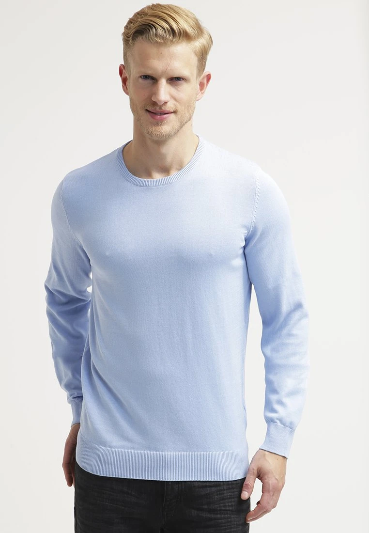 Basic Crewneck - Trui - Light Blue Pier One Basic Crewneck - Trui - Light Blue -Pier One e2adc00eef50463c811d78f4de8f8ae9