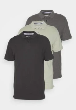 Pier One 3 Pack - Poloshirt - Mint/Black/Grey 7 Pier One 3 Pack - Poloshirt - Mint/Black/Grey -Pier One e70459e3f1f5490f922fd1fc111dd659