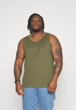 Pier One 3 Pack- Top - Black/Grey/Khaki -Pier One ec42e982ee5143838289ec65fa994e0c