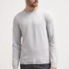 Pier One Basic Crewneck - Trui - Light Grey -Pier One f8db32b329f64ca7a5bff641a17f39df