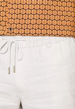 Pier One Linen Blend Drawcord Shorts- Shorts - Beige 8 Pier One Linen Blend Drawcord Shorts- Shorts - Beige -Pier One faf1e59edf384bd2bc1cf42708a1a79d