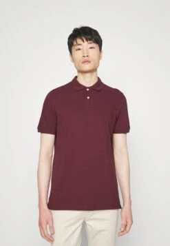 Pier One Basic - Poloshirt - Bordeaux
