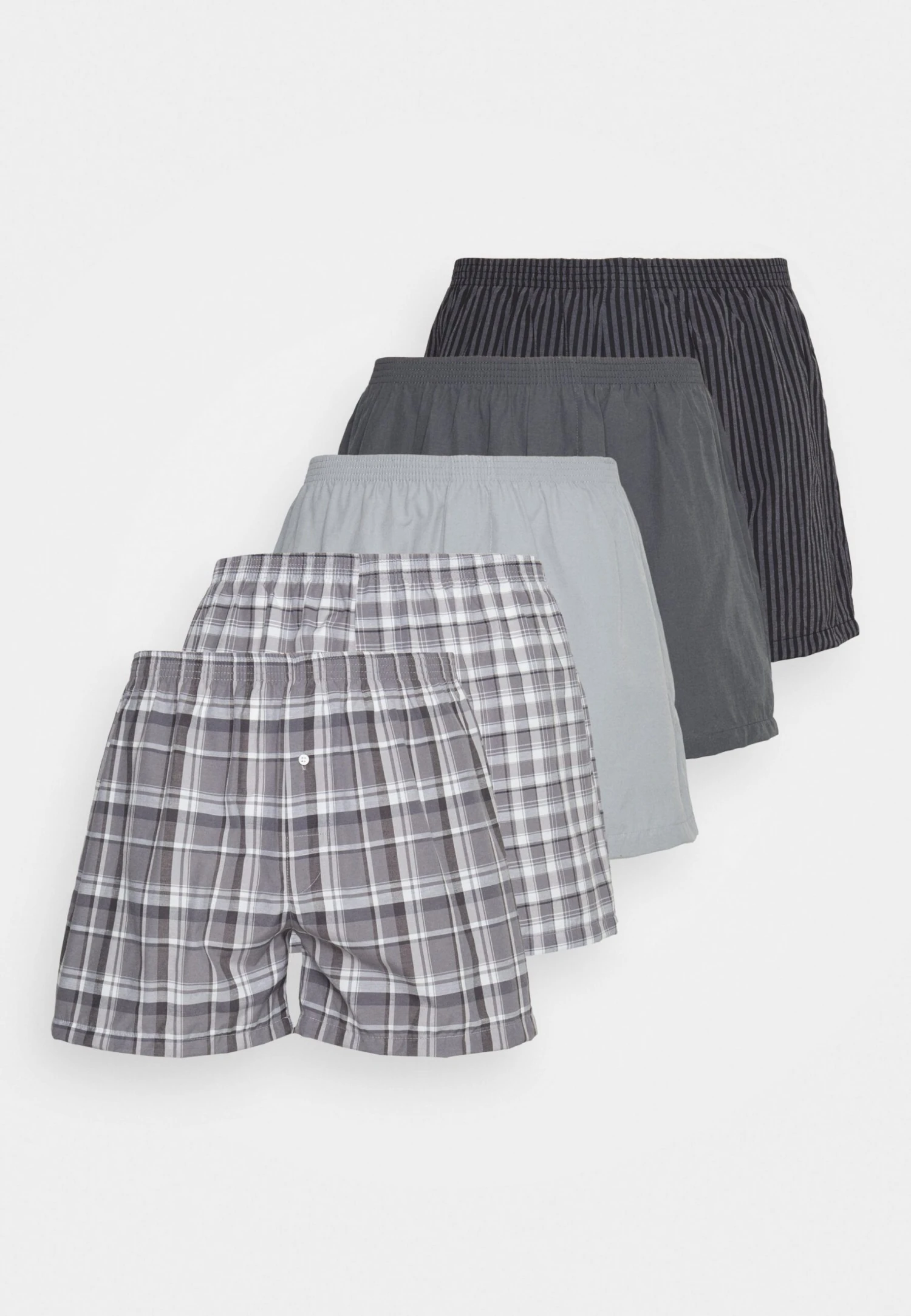 5 Pack - Boxershort - Black/Grey/White Pier One 5 Pack - Boxershort - Black/Grey/White -Pier One fecc50ee078b472b9c6298f11e57aac3 scaled